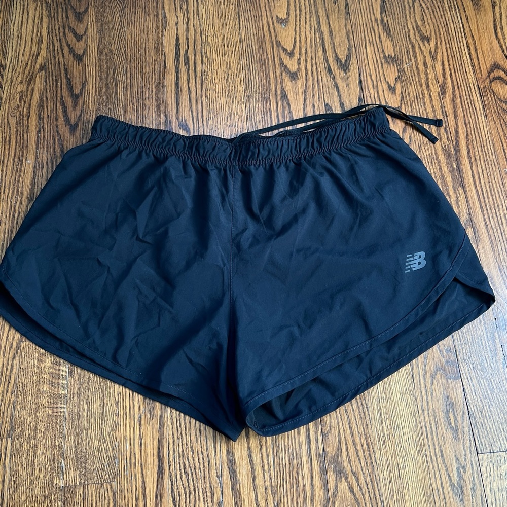 New Balance Black shorts. Barely Used. Perfect for the gym lr any sports